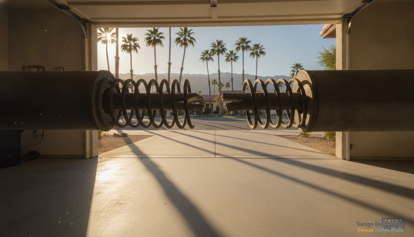 5 Warning Signs Your Garage Door Springs Need Replacement in Indian Wells, CA
